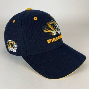 Missouri Tigers NCAA Black Colosseum Strapback Adjustable Hat